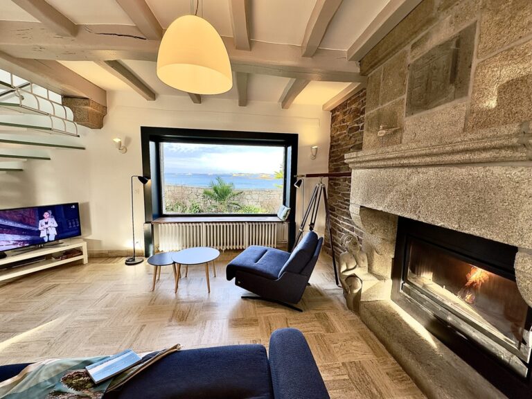 louer maison avec belle vue sur la mer en Bretagne